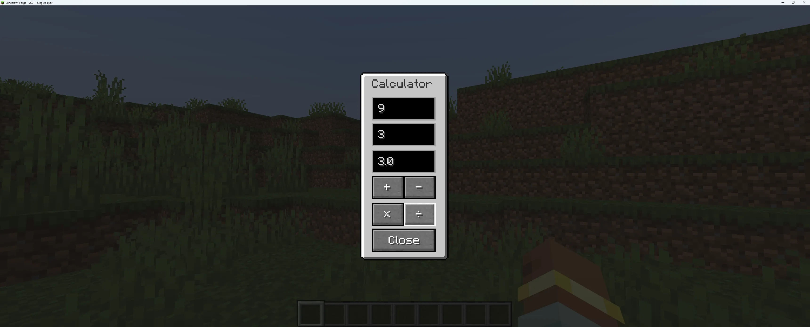 SimpleCalculator — скриншот 4 (Моды, Minecraft)