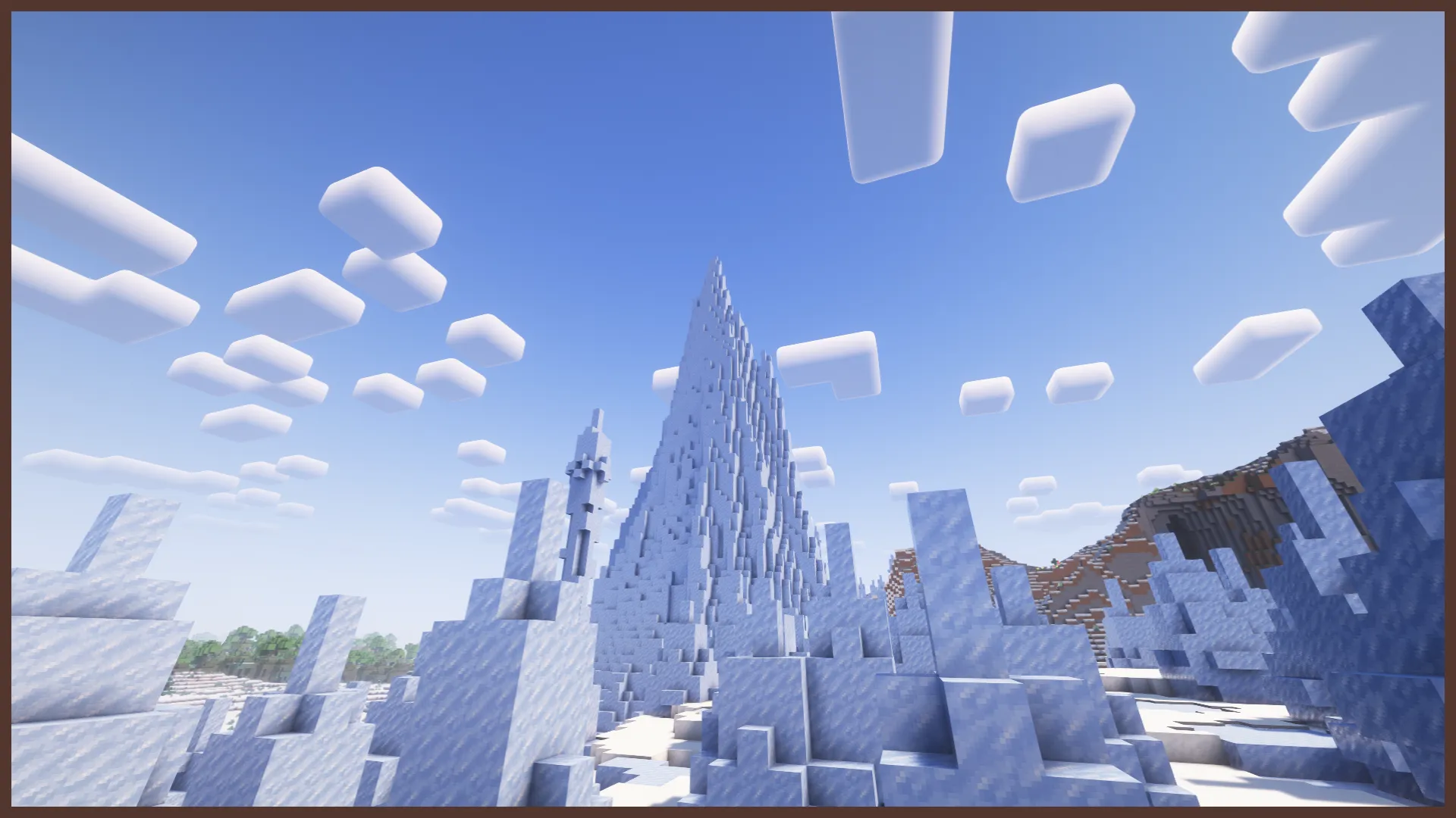 Giant Ice Spike, Моды, Minecraft