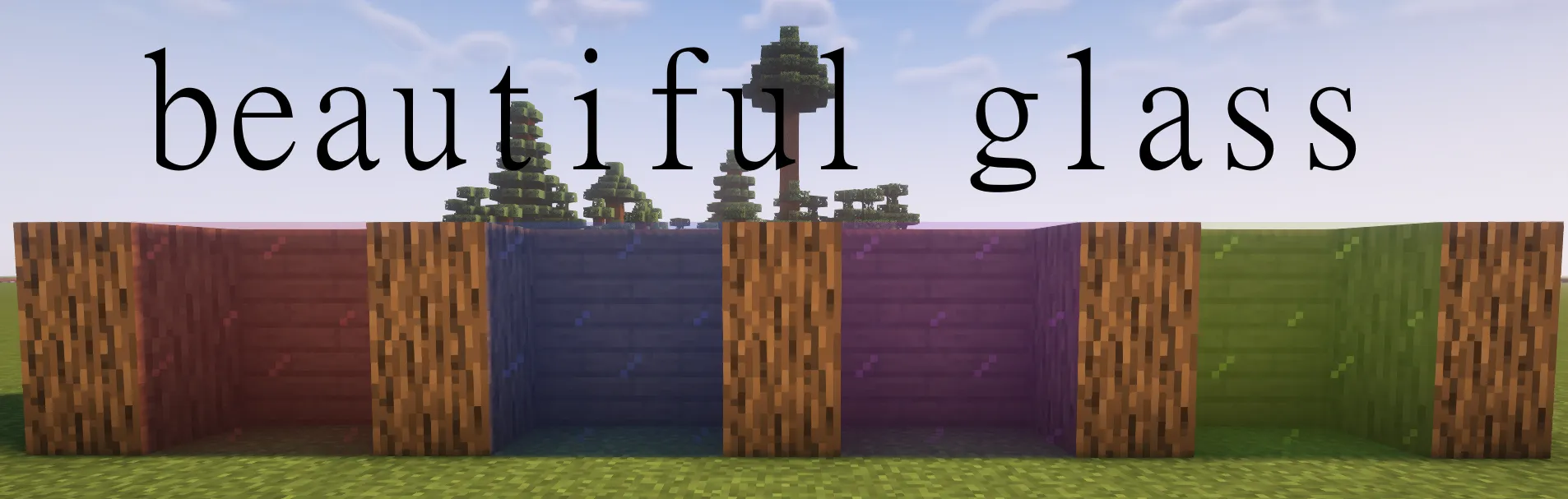 beautiful glass — скриншот 3 (Текстуры, Minecraft)