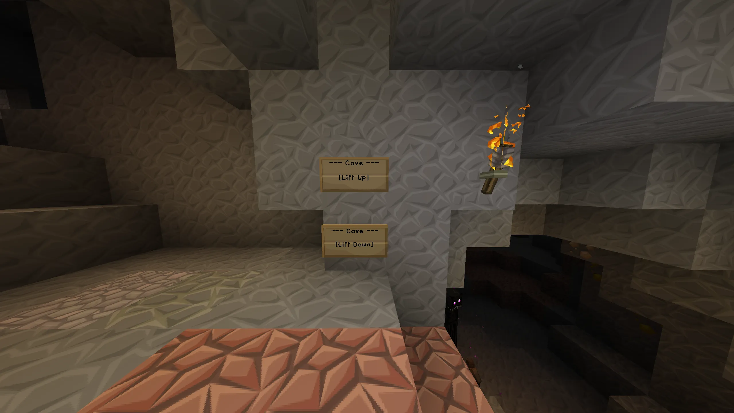 Mobi's Elevator Signs — скриншот 1 (Плагины, Minecraft)