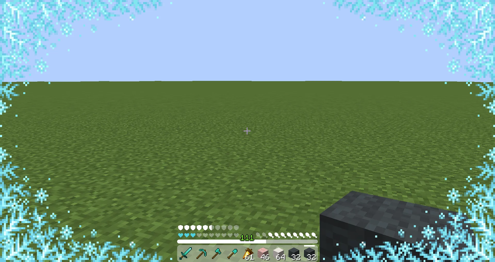 Modern Glass Hotbar — скриншот 5 (Текстуры, Minecraft)