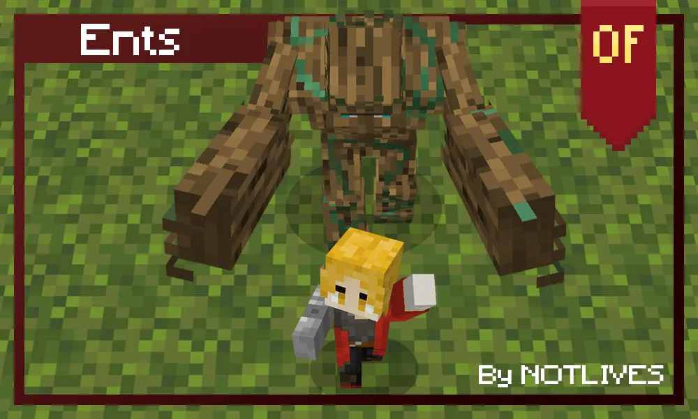 NOTLIVES's Iron golem to Ents Randomized — скриншот 4 (Текстуры, Minecraft)