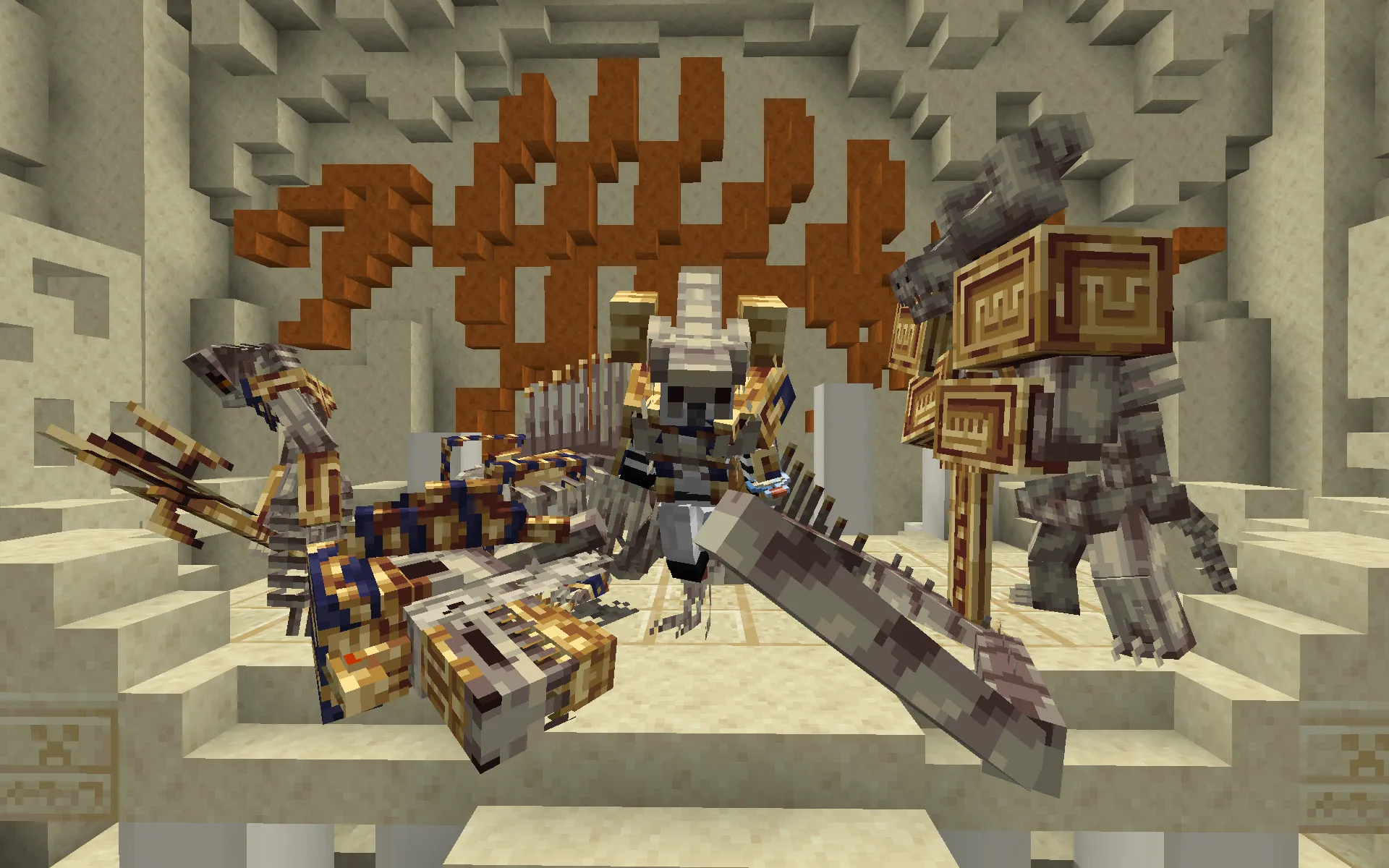 Weapons of Cataclysm (L_Ender's Cataclysm + Weapons of Miracles/Epic Fight), Дата-паки, Minecraft