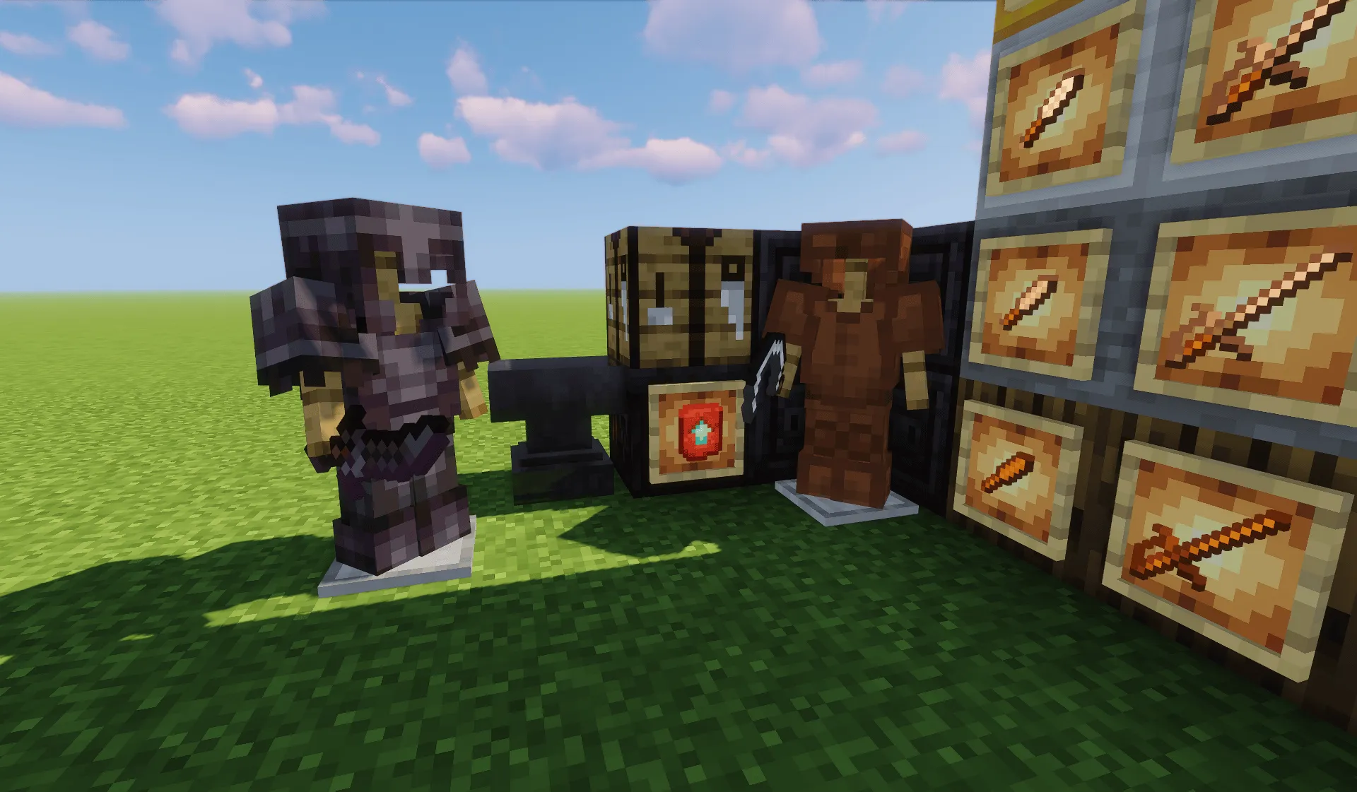 Arsenal and Anvil — скриншот 3 (Моды, Minecraft)