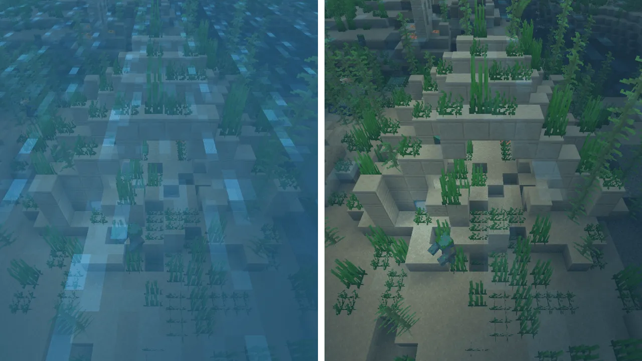 Crystal Water, Текстуры, Minecraft