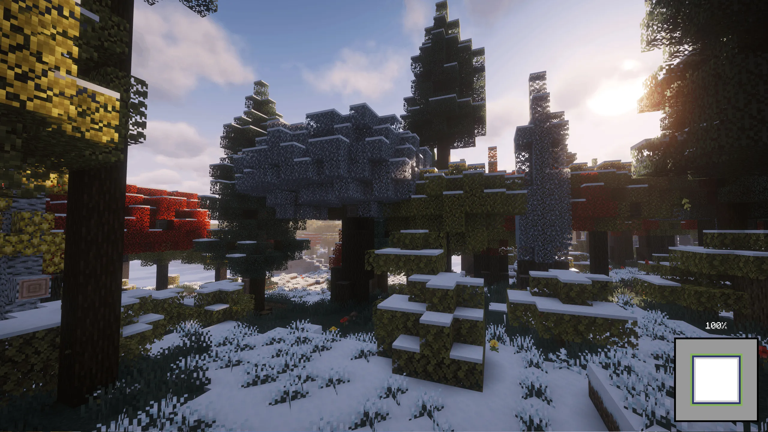 Loading Backgrounds - Christmas, Текстуры, Minecraft