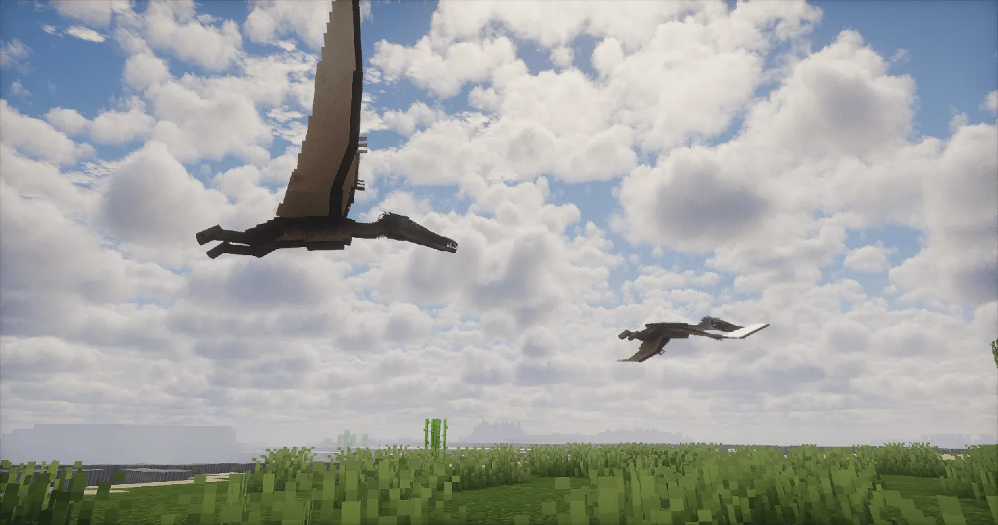 Jurassic Saga, Моды, Minecraft