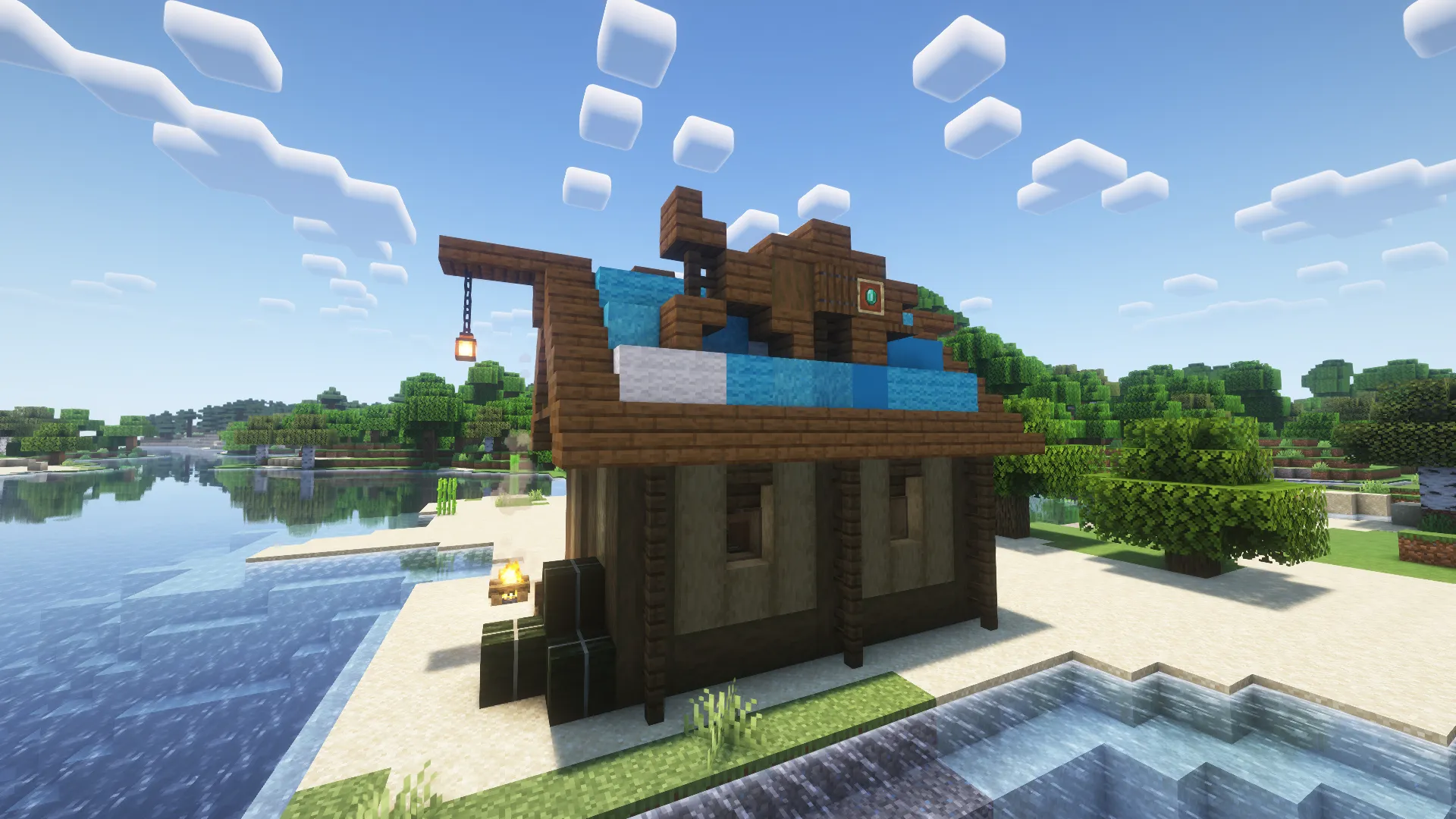 Villager Fish Shop — скриншот 2 (Моды, Minecraft)