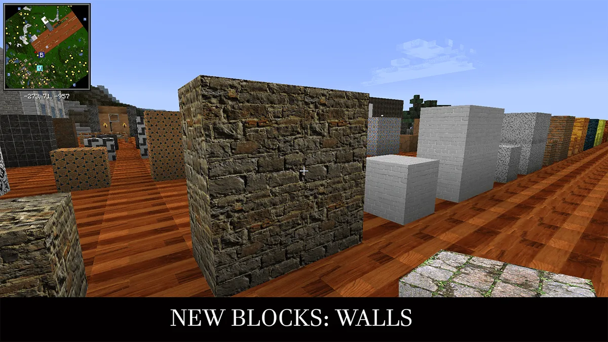 ZOMEBODYS Premium Blocks — скриншот 1 (Моды, Minecraft)