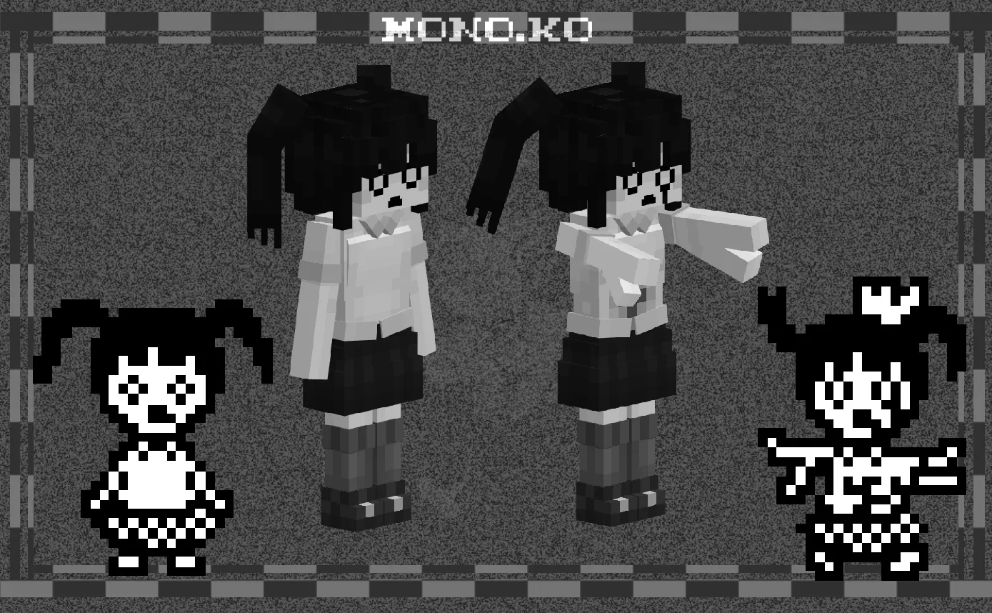 Mono.sis, Текстуры, Minecraft