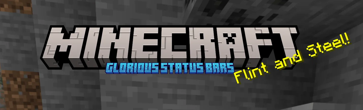 [Java] Glorious Status Bars v1.5, Текстуры, Minecraft