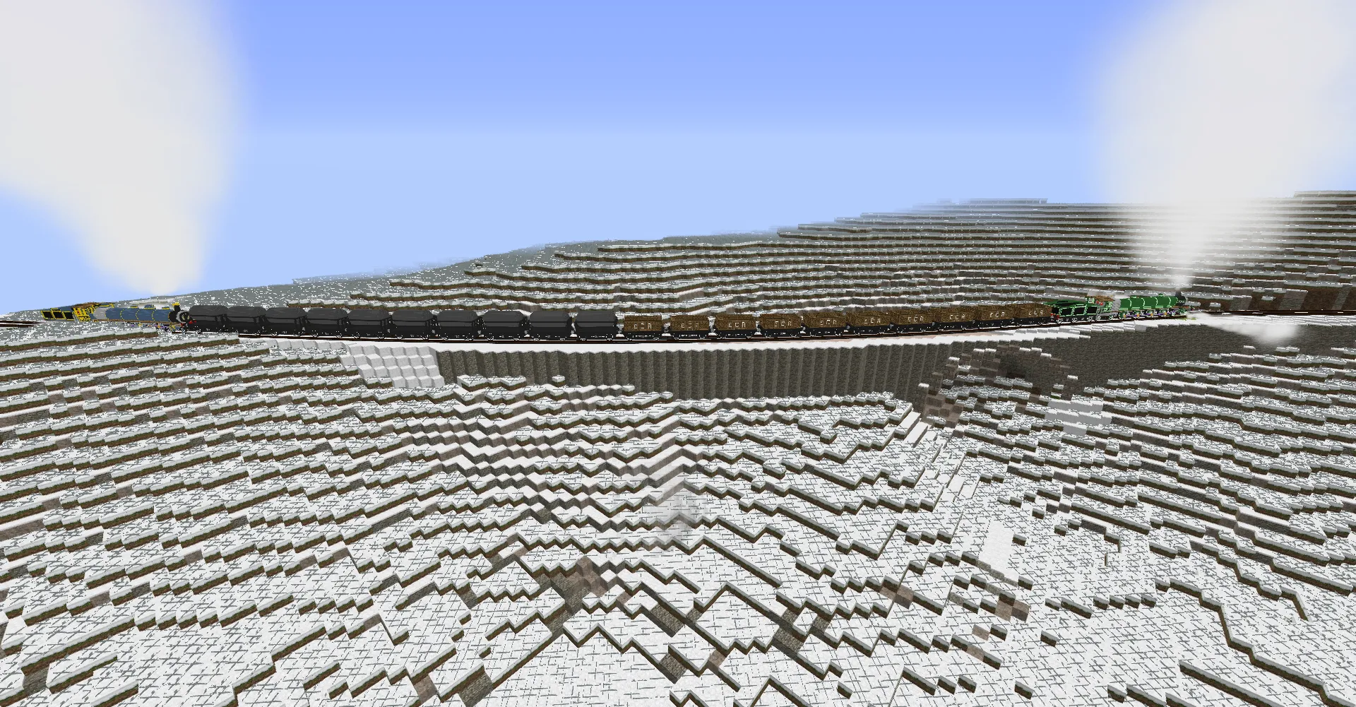 [Immersive Railroading] Shaded's Custom Voxel Train Pack REBORN — скриншот 3 (Текстуры, Minecraft)
