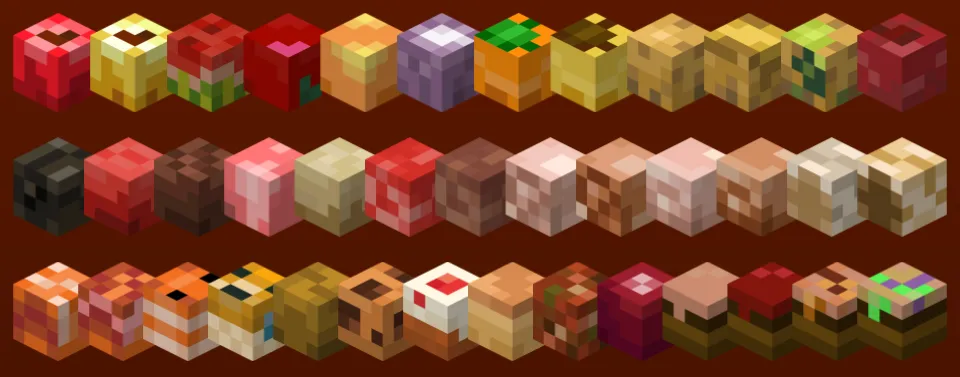 Chunks Food Replacer — скриншот 5 (Текстуры, Minecraft)