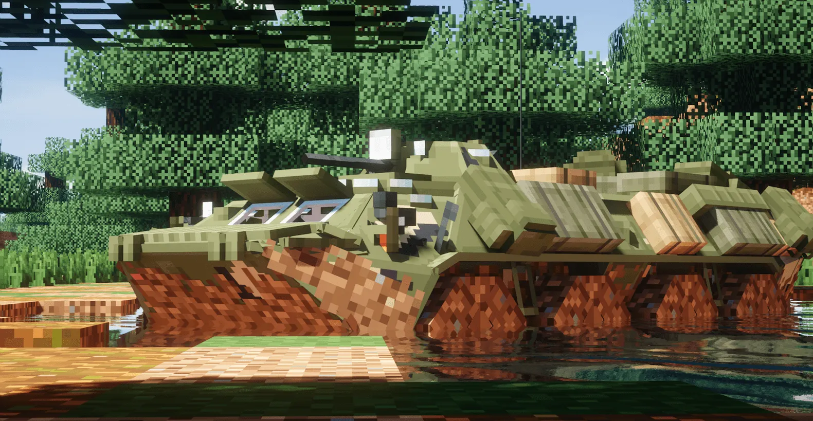 [IV/MTS] Q.M.P [Qawsed Military pack] — скриншот 12 (Моды, Minecraft)