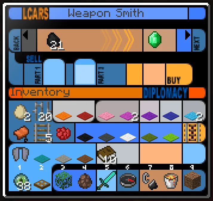 LCARS GUI — скриншот 7 (Текстуры, Minecraft)