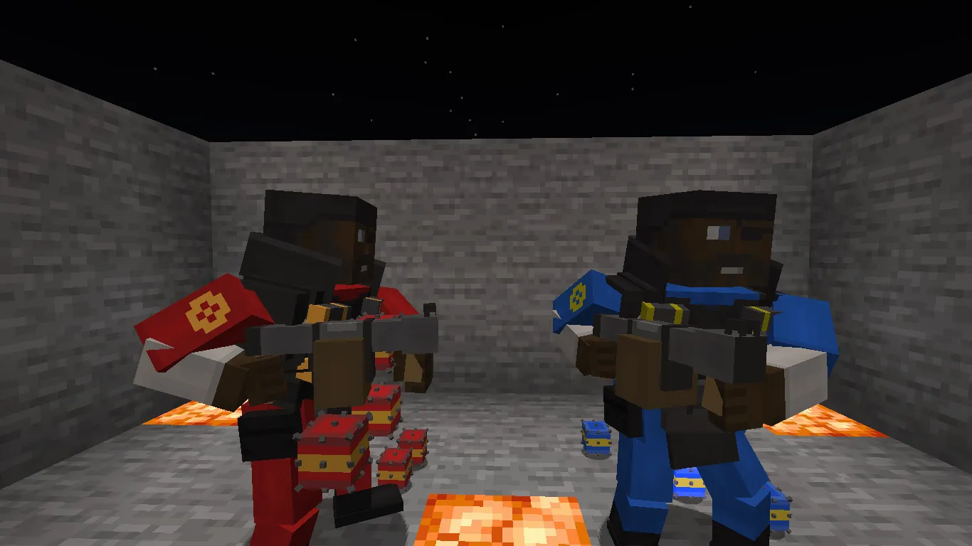 TF2 Mobs, Моды, Minecraft