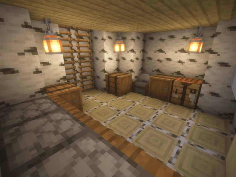 Birch Tree House — скриншот 3 (Карты, Minecraft)