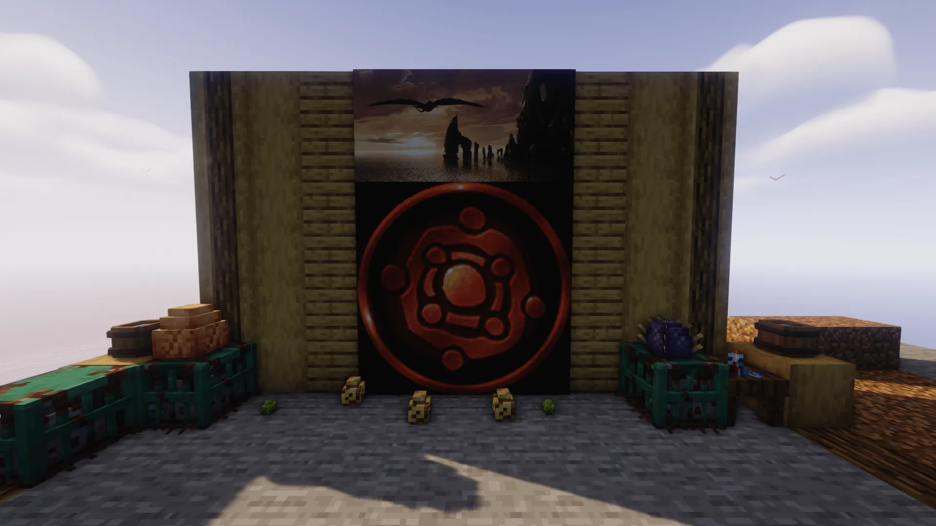 HTTYD Franchise Paintings — скриншот 1 (Текстуры, Minecraft)