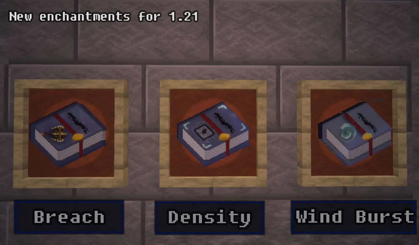 Enchanted Books Showcase 64x, Текстуры, Minecraft