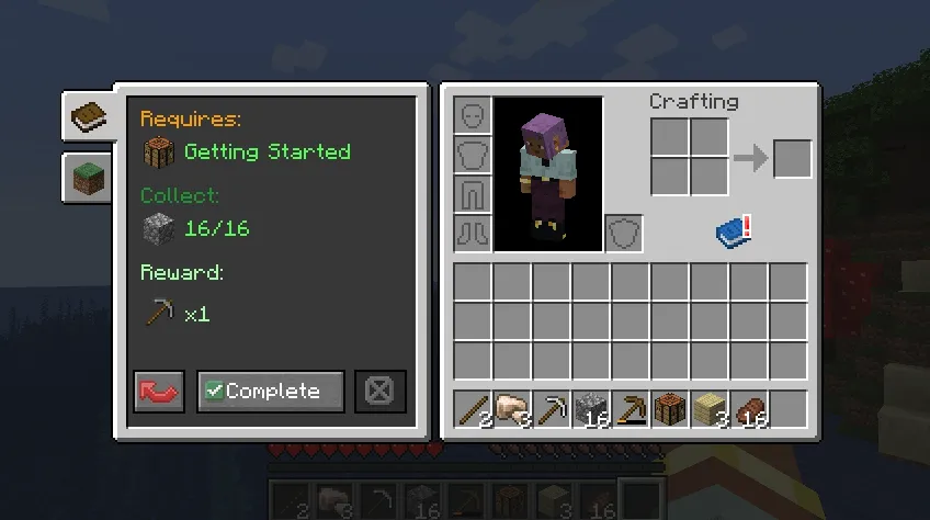 Boundless Quests, Моды, Minecraft