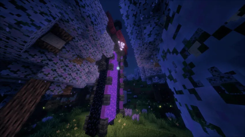 Goldrobin's Nether Sword Portal — скриншот 1 (Дата-паки, Minecraft)