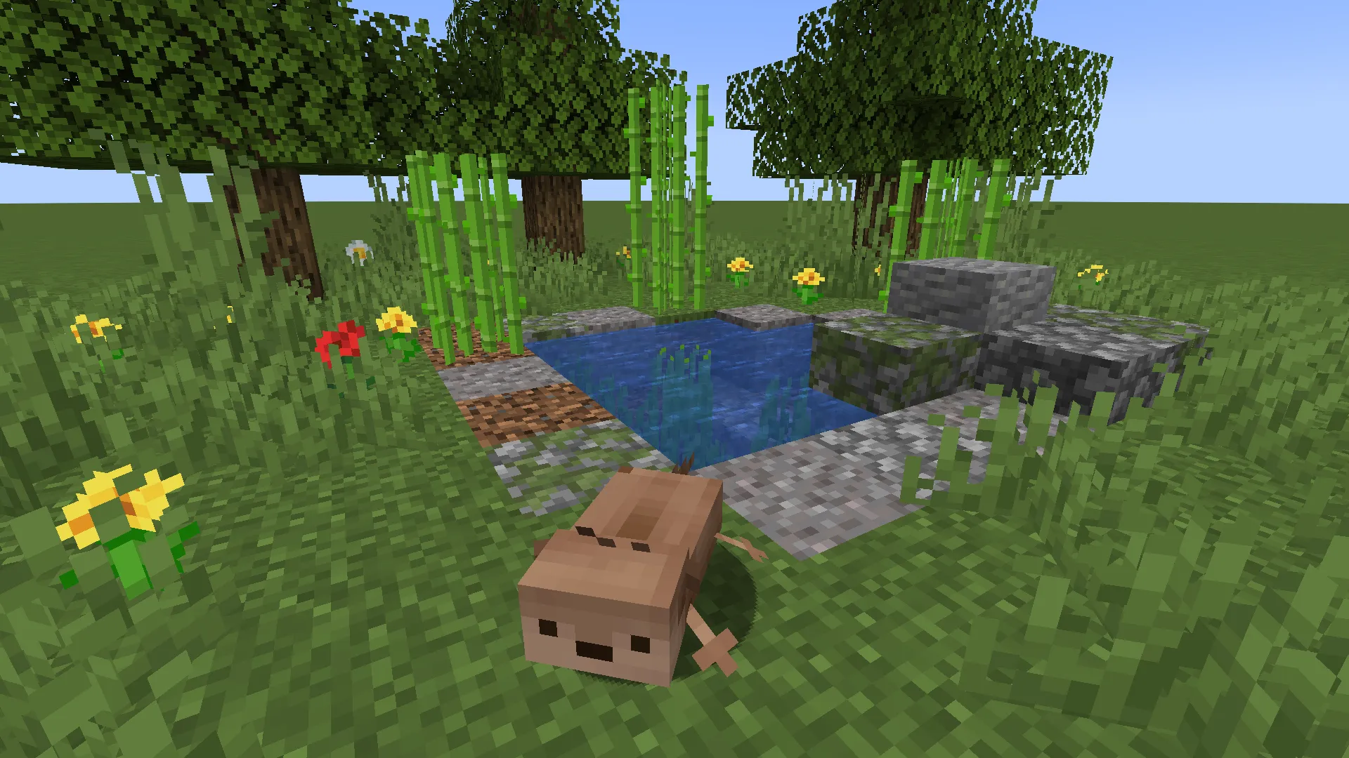 Axolotl to Otter — скриншот 1 (Текстуры, Minecraft)