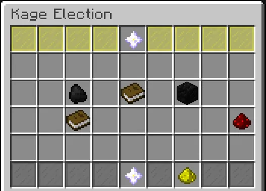 Naruto Destination - Kage Vote — скриншот 1 (Моды, Minecraft)
