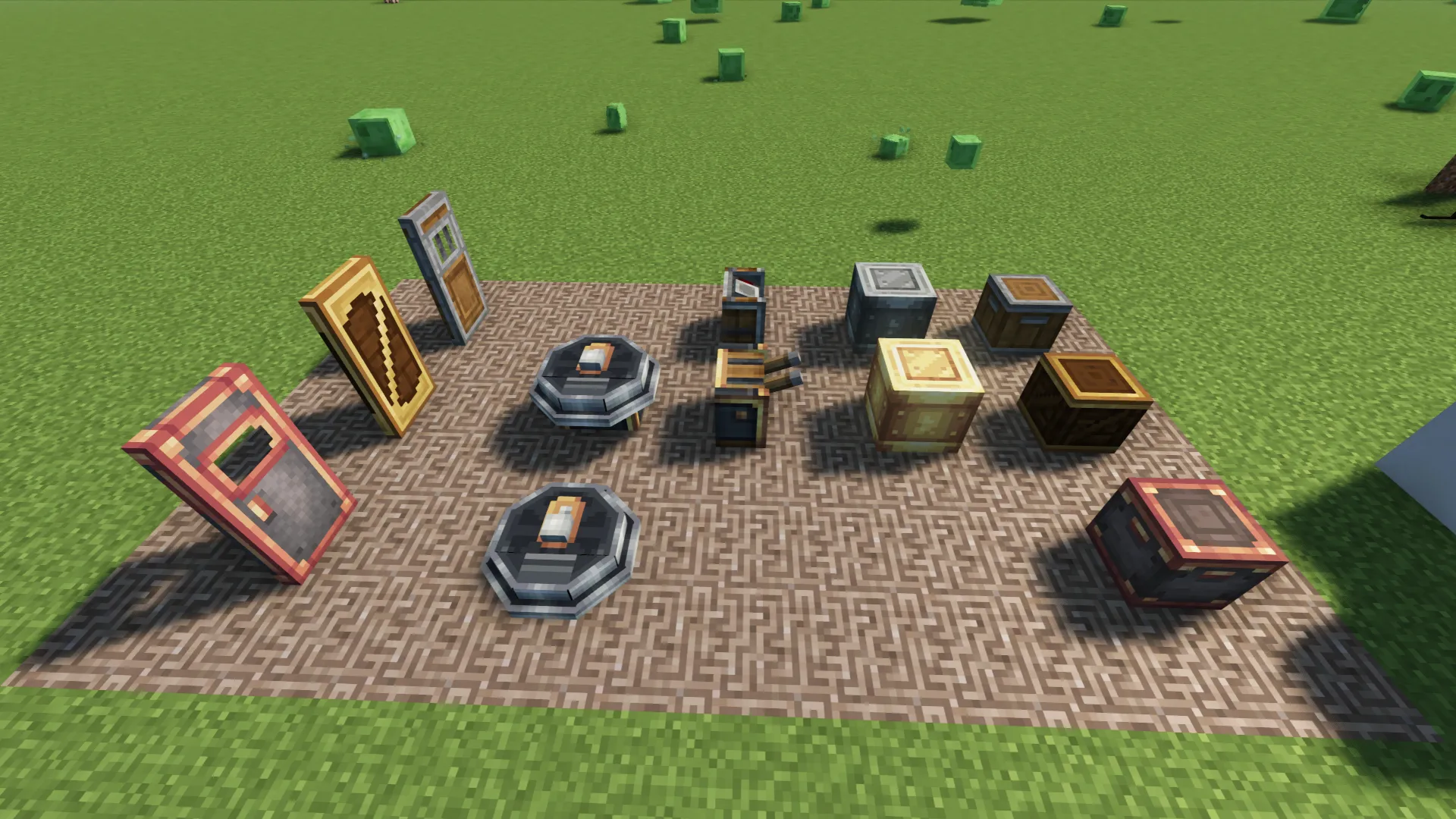 Mecanix More Building Blocks (java), Моды, Minecraft