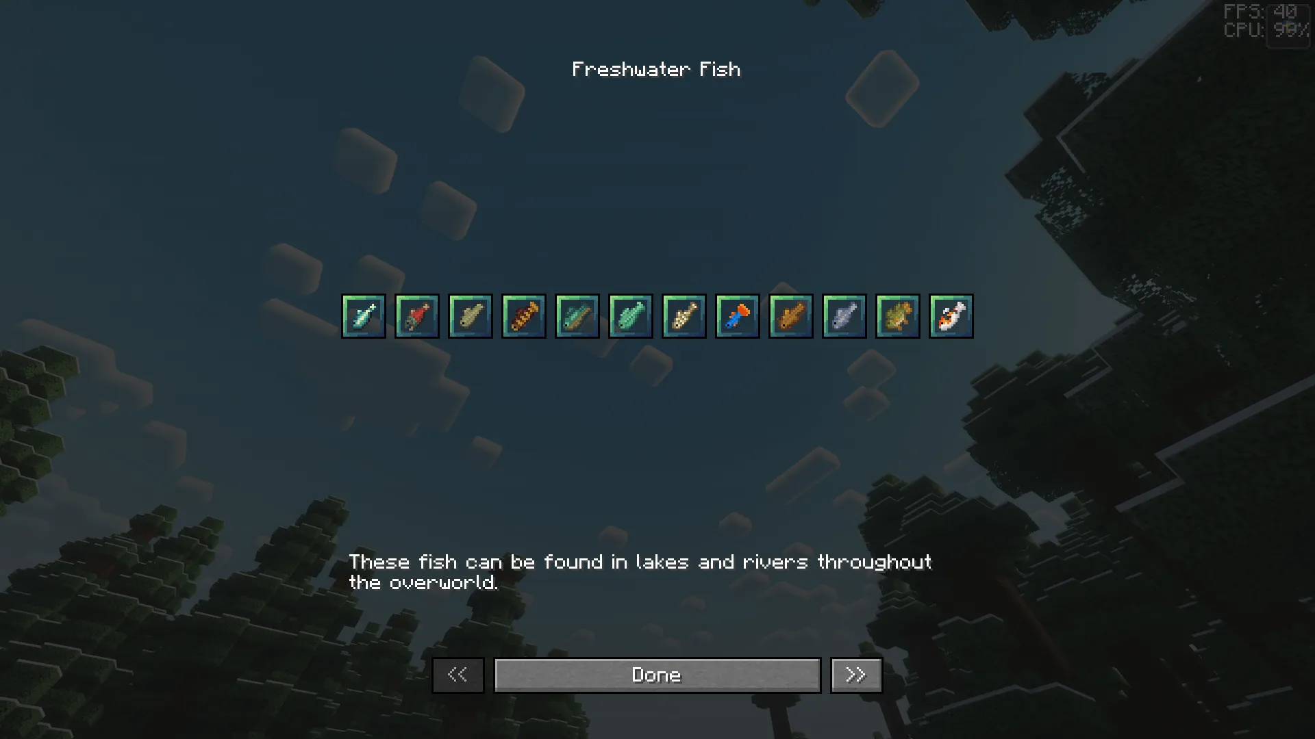 Tide Extra Compatibility, Дата-паки, Minecraft