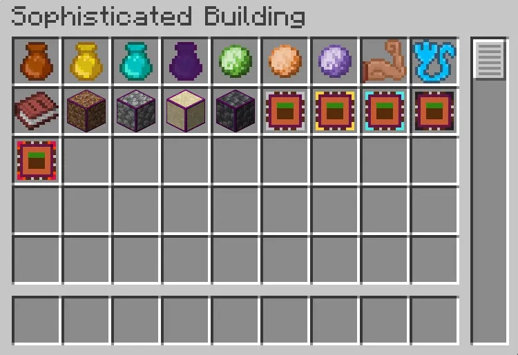 Effortless Building: Sophisticated (Enhanced Fork), Моды, Minecraft