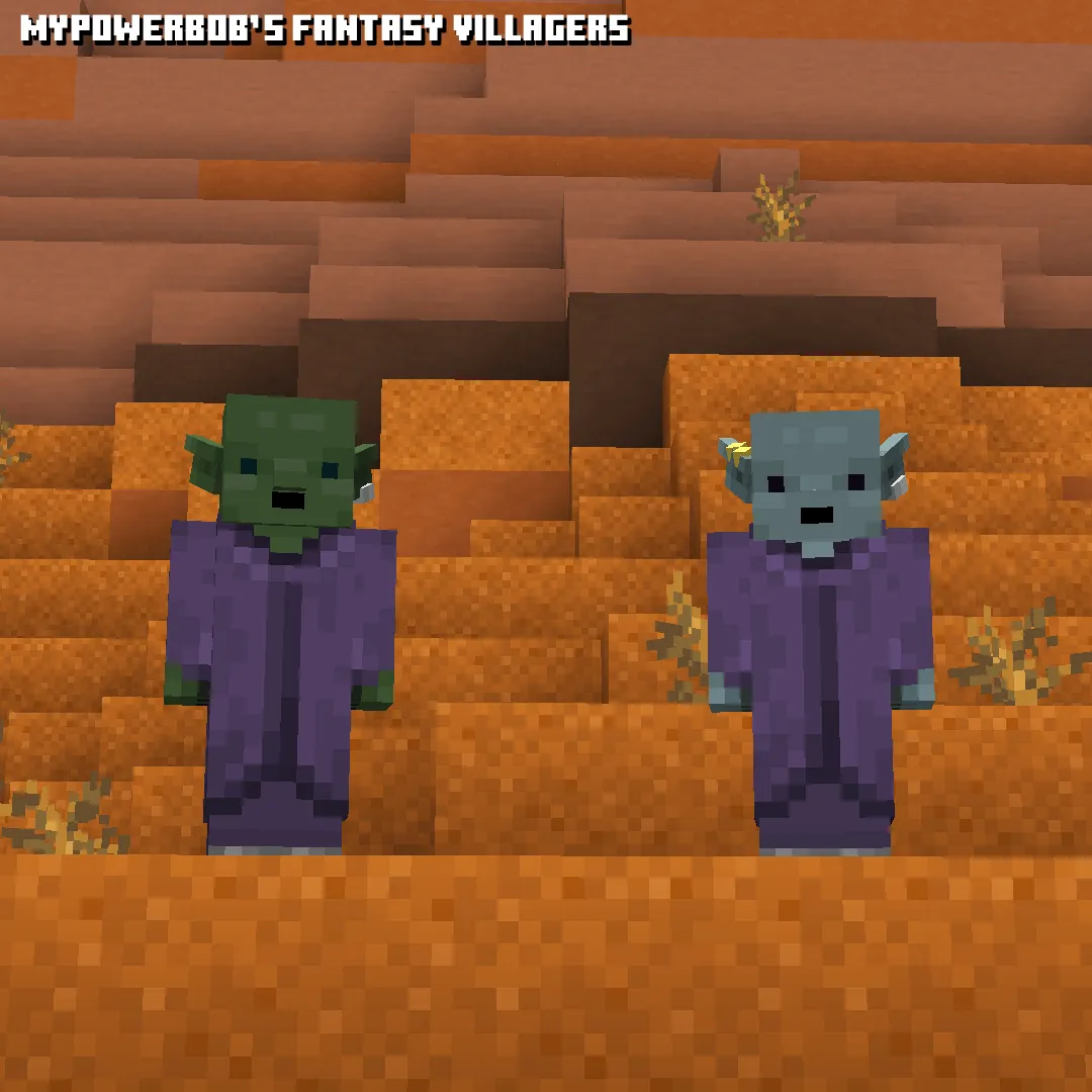 Mypowerbob's Fantasy Villagers — скриншот 12 (Текстуры, Minecraft)