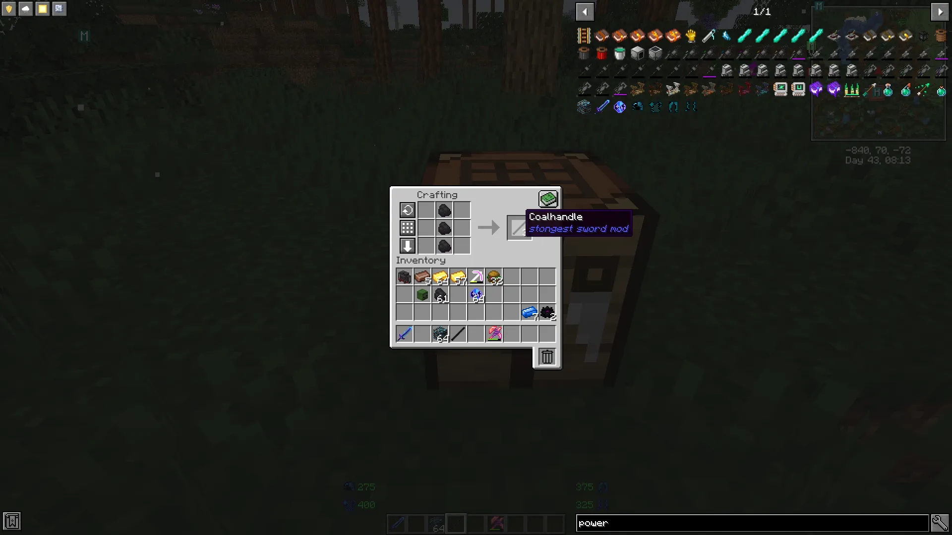 The Powerful Mod, Моды, Minecraft