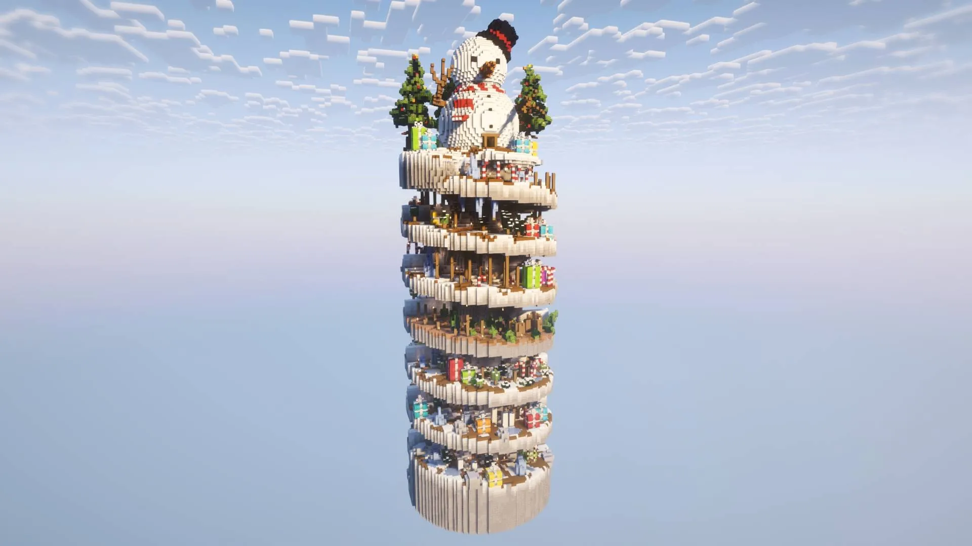 Christmas Parkour, Карты, Minecraft