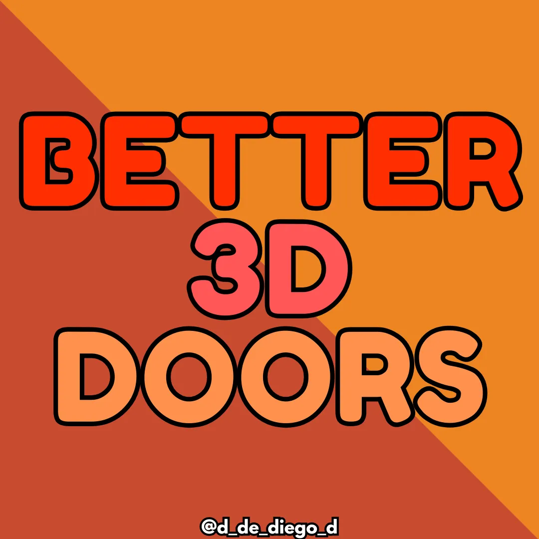 Better 3D Doors — скриншот 2 (Текстуры, Minecraft)