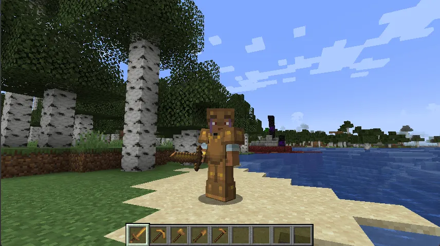 Craftable Bronze Armor and Tools — скриншот 6 (Моды, Minecraft)