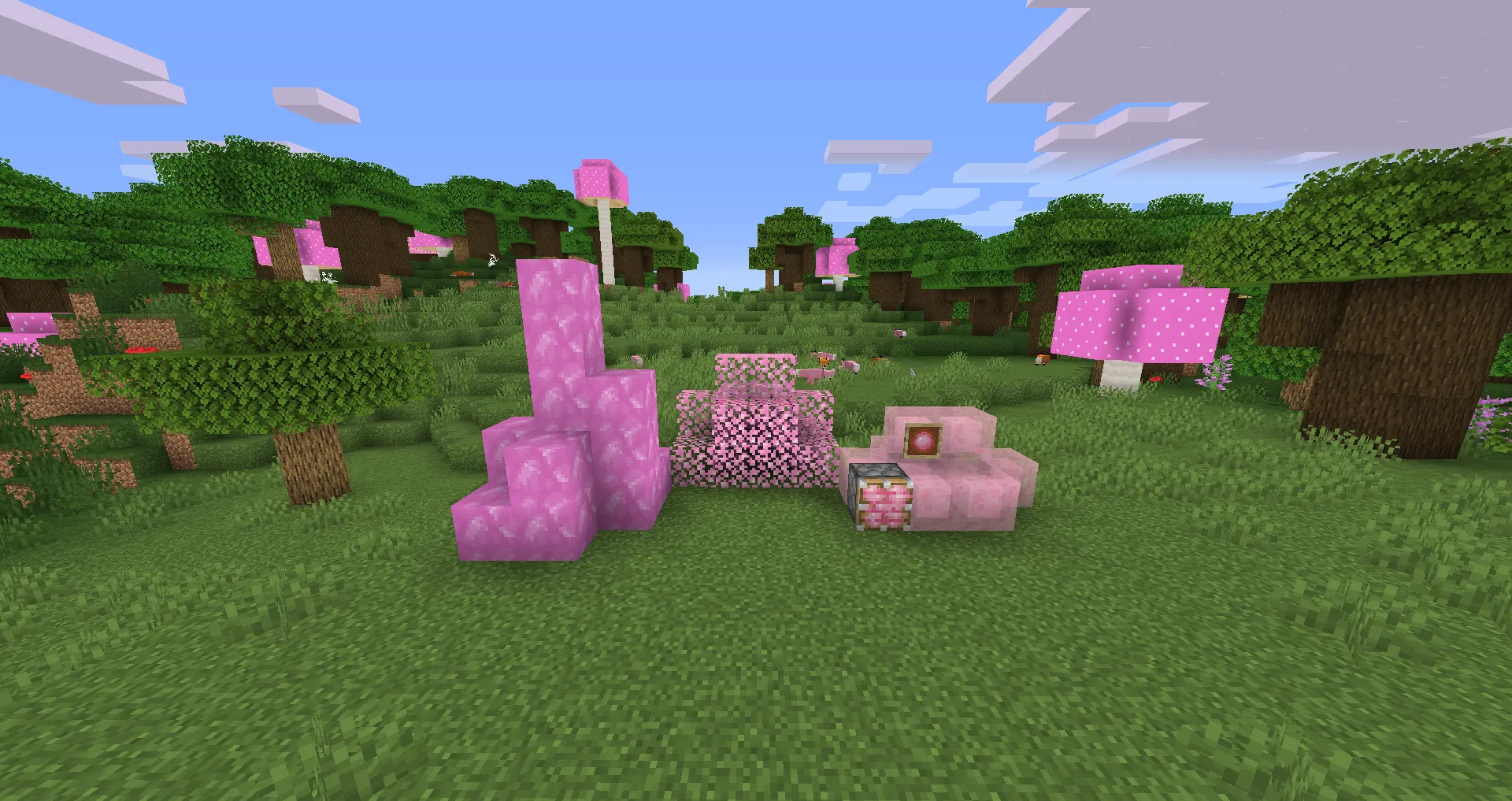 Pretty Pink, Текстуры, Minecraft