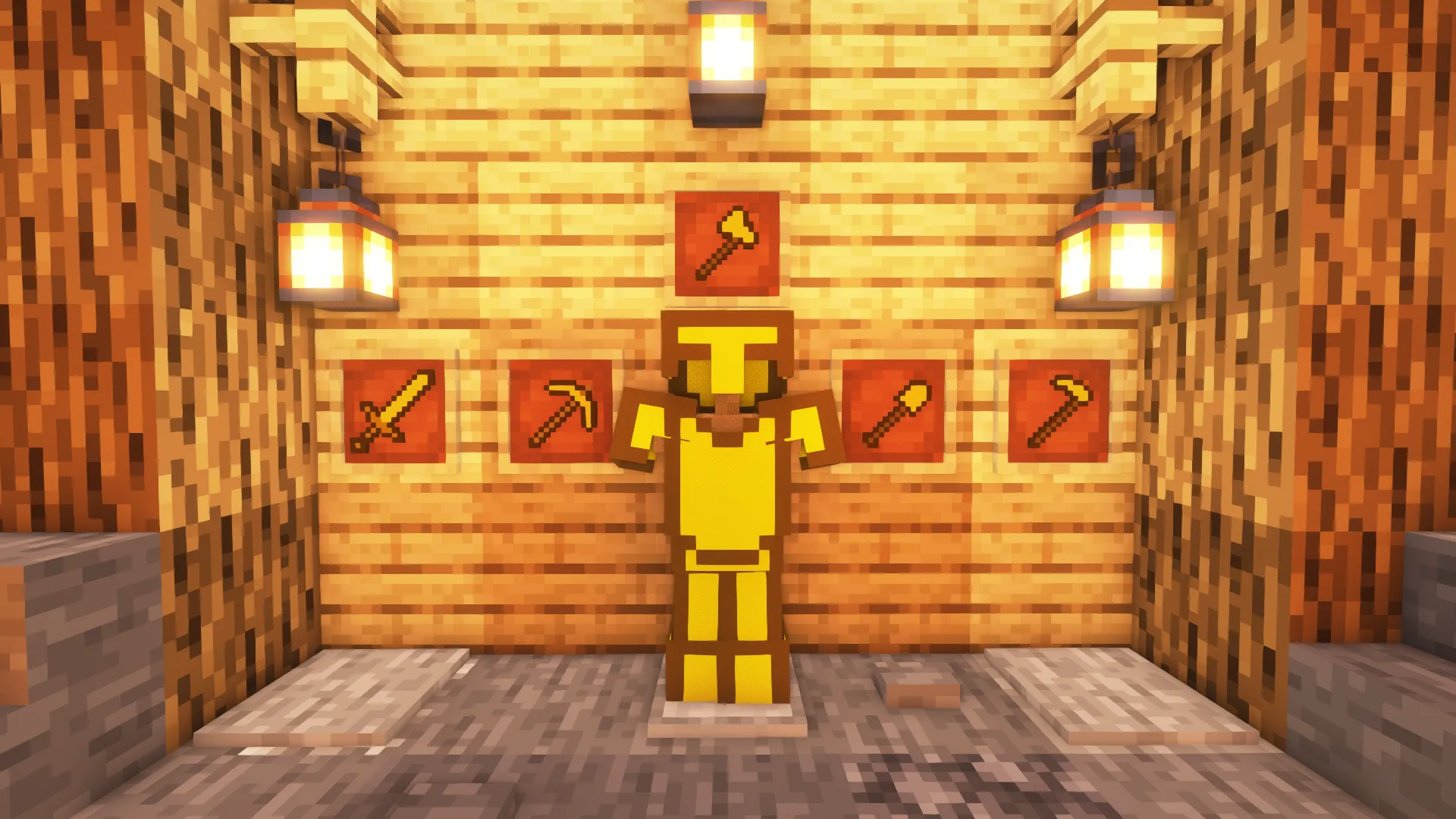 Simplistic Combat, Текстуры, Minecraft