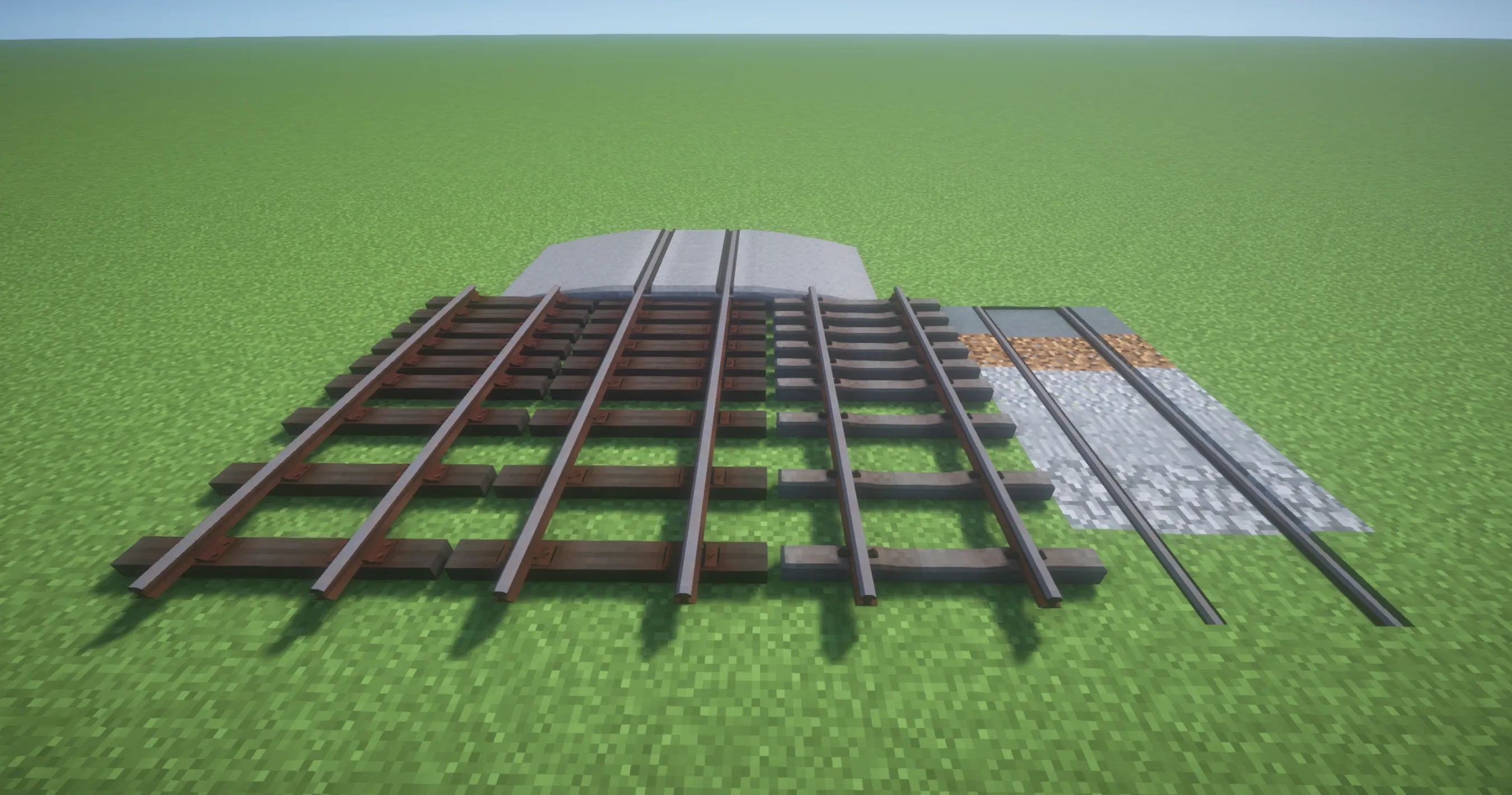 North American Tracks - Immersive Railroading — скриншот 14 (Текстуры, Minecraft)