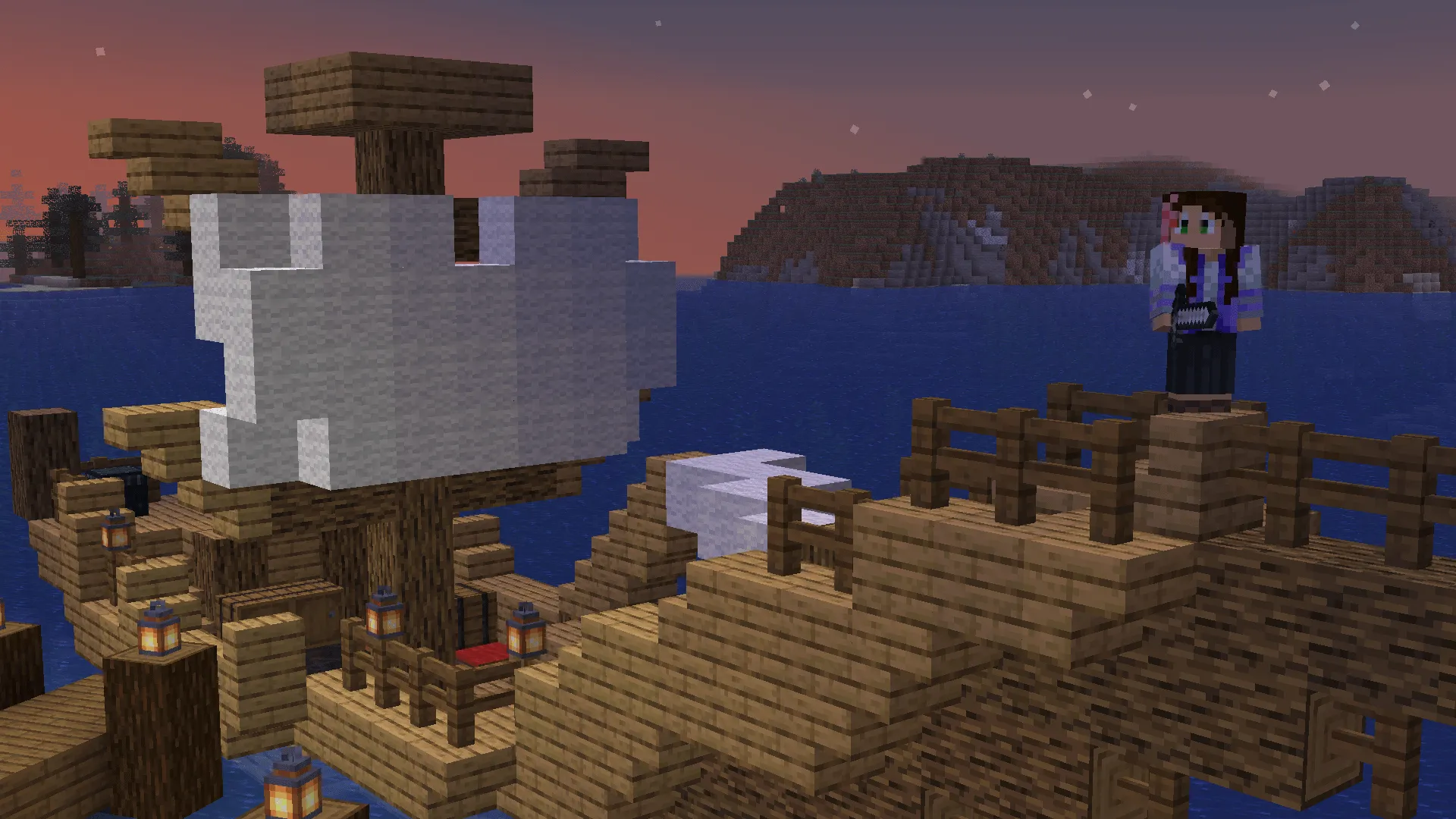 Saints Ships — скриншот 2 (Дата-паки, Minecraft)