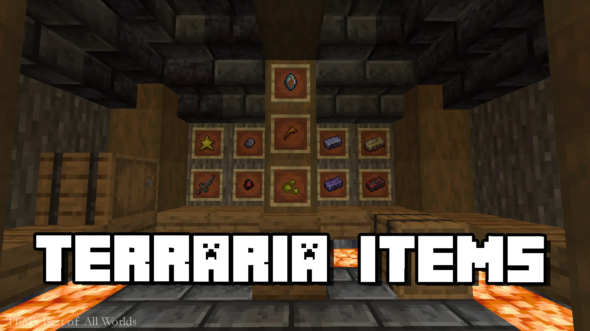 TFM's Best of All Worlds (Lightsabers, Wands, Terraria, Bosses, etc.), Моды, Minecraft