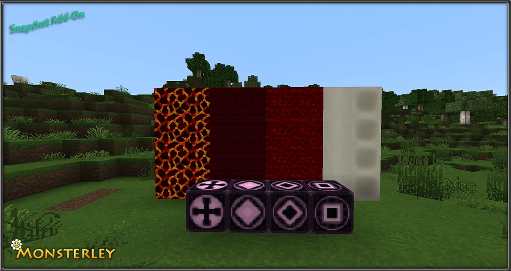 Monsterley Snapshot — скриншот 2 (Текстуры, Minecraft)