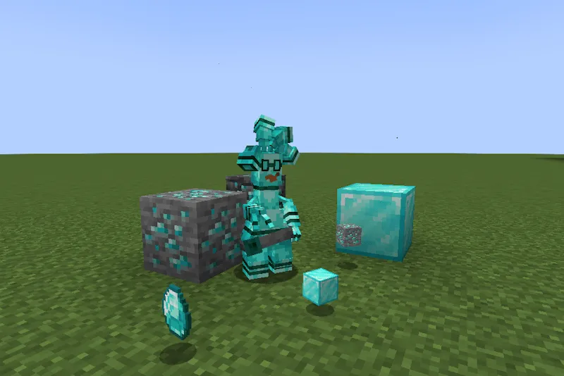 Diamond Gholdengo Shiny (Cobblemon), Текстуры, Minecraft