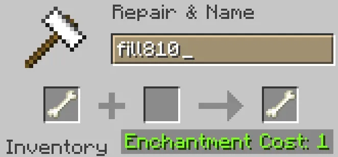 Unbound Anvil, Моды, Minecraft