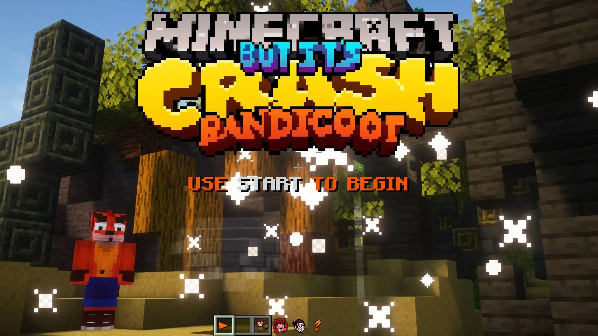 But It's Crash Bandicoot (Remake) — скриншот 3 (Карты, Minecraft)