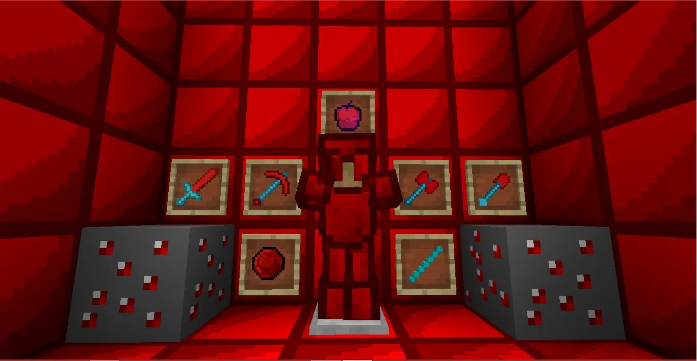ruby_obsidian_diamond_mod, Моды, Minecraft