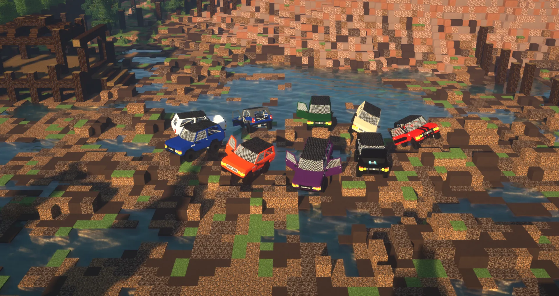 Immersive Vehicles Trin Civil Pack V3 — скриншот 2 (Моды, Minecraft)