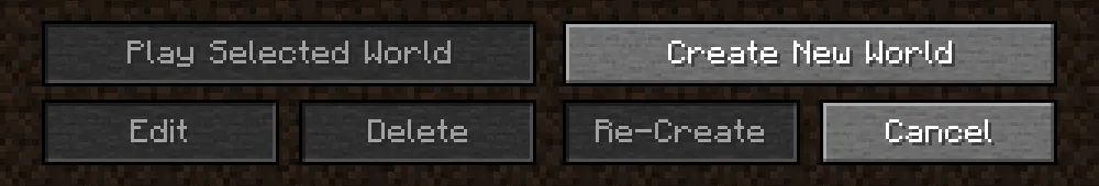 Menu Buttons of Stone — скриншот 6 (Текстуры, Minecraft)