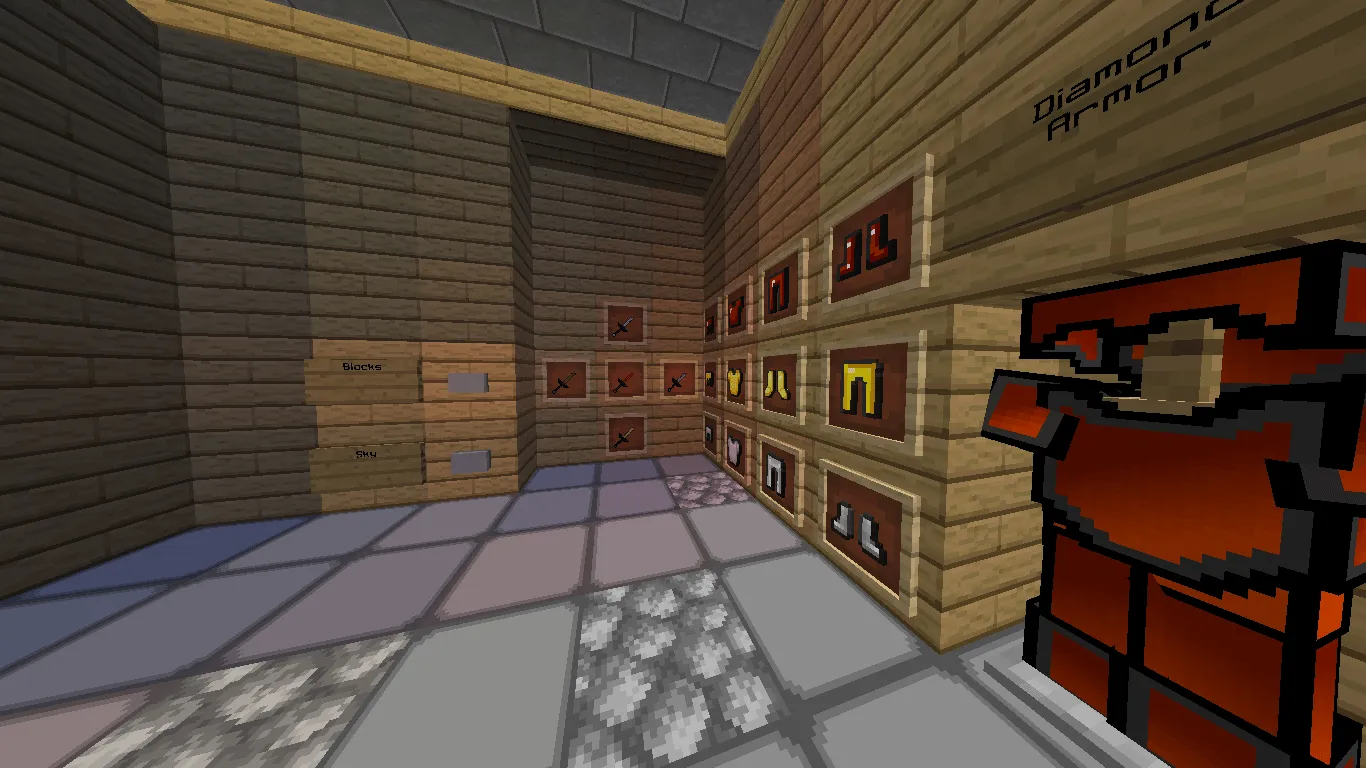 Hellish Red 32x PVP pack — скриншот 6 (Текстуры, Minecraft)