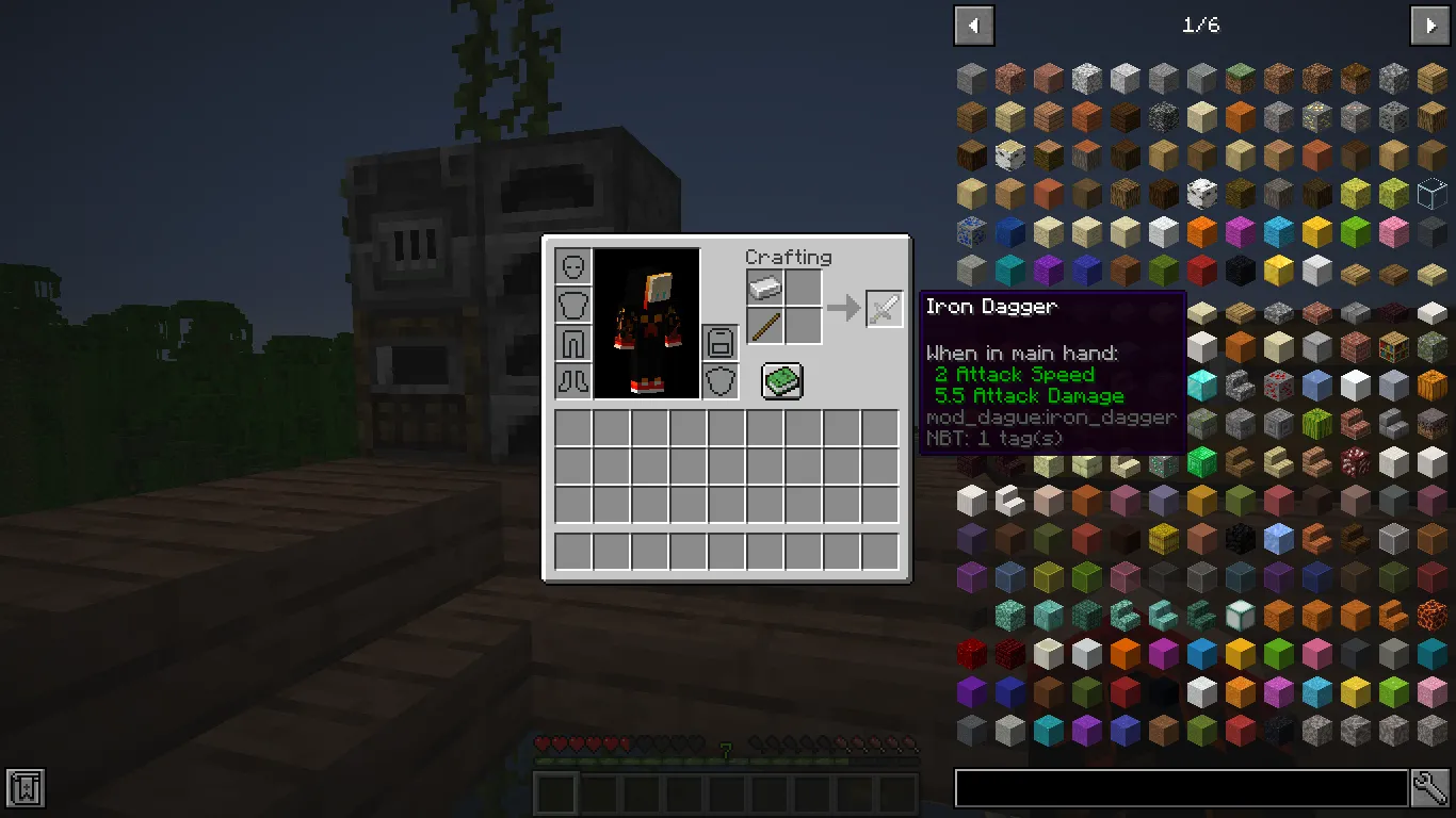 Dagger Mod — скриншот 3 (Моды, Minecraft)