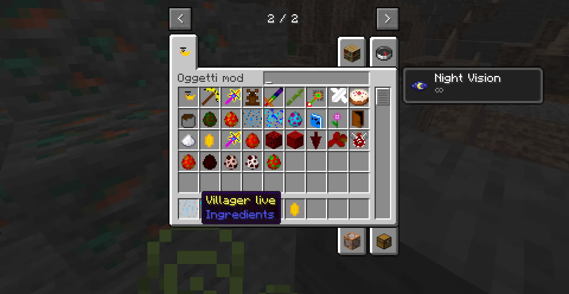 the item and dimension — скриншот 17 (Моды, Minecraft)